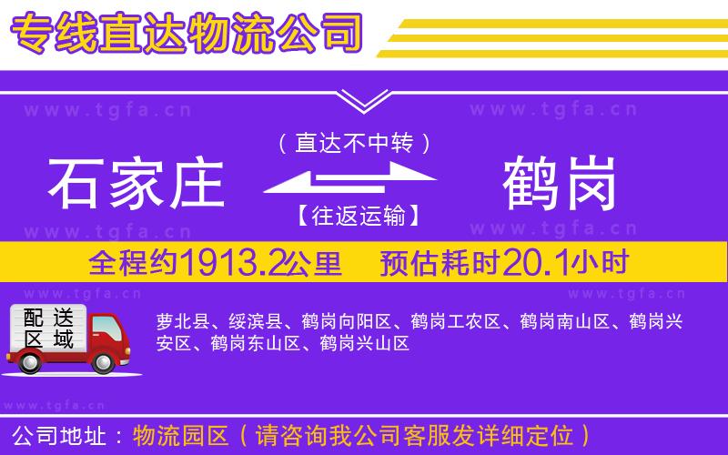 石家莊到鶴崗物流公司