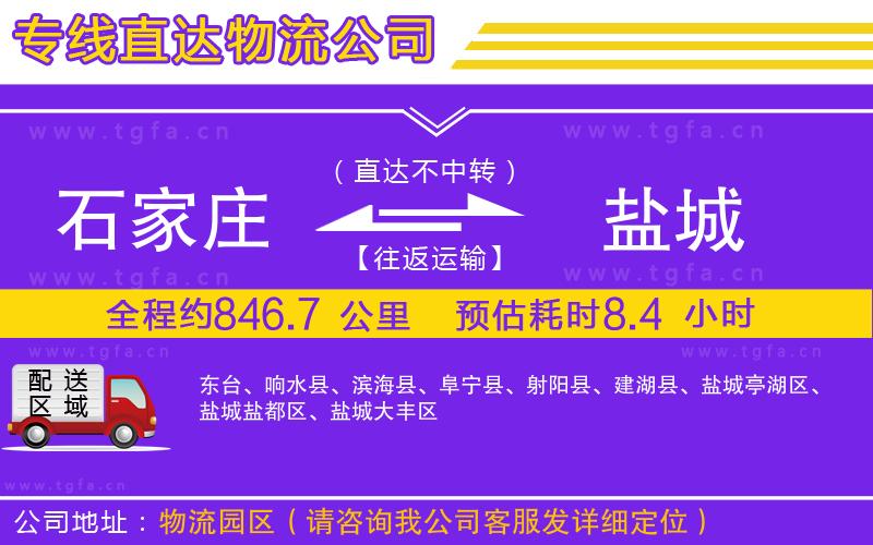 石家莊到鹽城物流專(zhuān)線