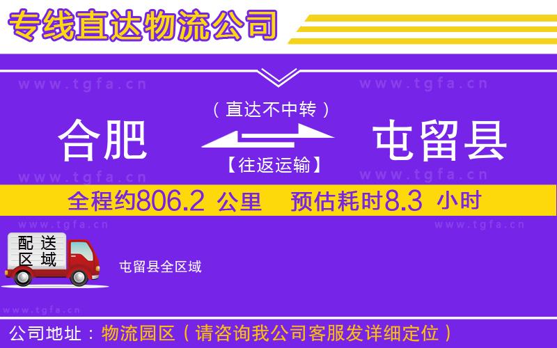 合肥到屯留縣物流專線