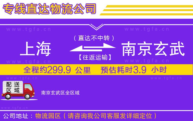 上海到南京玄武區(qū)物流公司