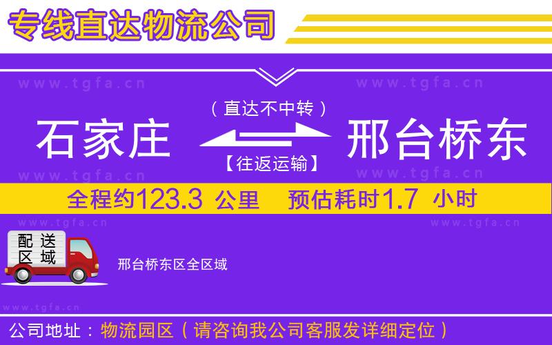 石家莊到邢臺橋東區(qū)物流公司