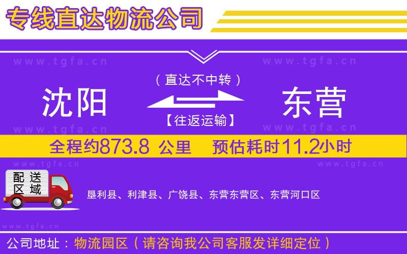 沈陽(yáng)到東營(yíng)物流專線