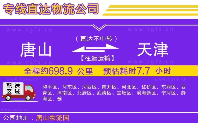 唐山到天津物流專線