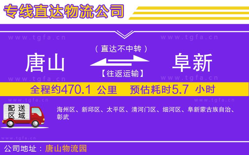 唐山到阜新貨運(yùn)公司