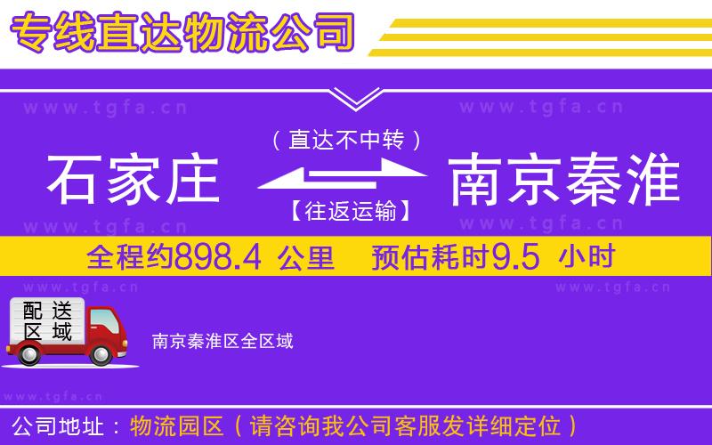 石家莊到南京秦淮區(qū)物流專(zhuān)線