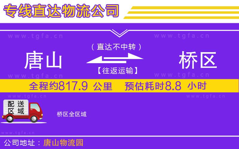 唐山到埇橋區(qū)物流專線