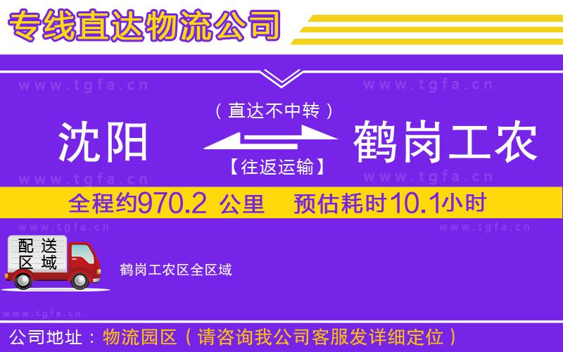 沈陽(yáng)到鶴崗工農(nóng)區(qū)物流專線