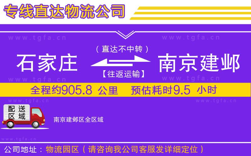 石家莊到南京建鄴區(qū)物流專線