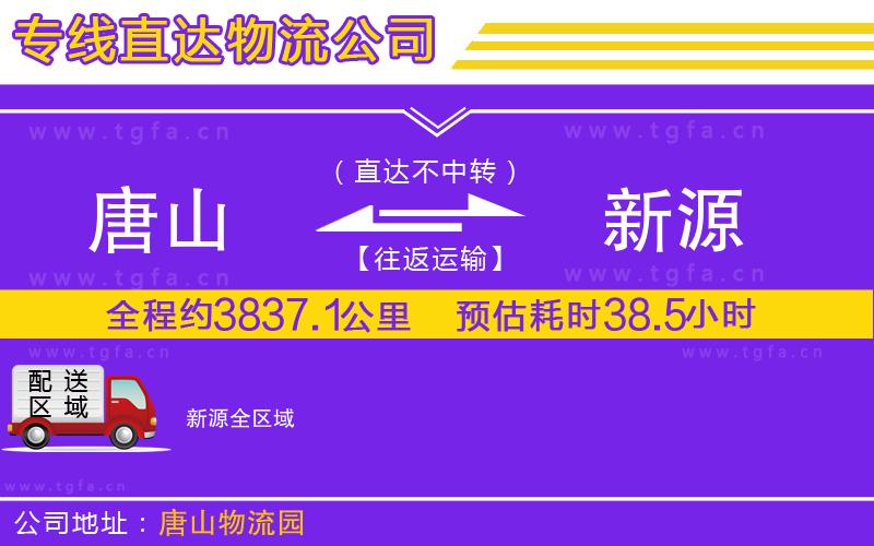 唐山到新源貨運(yùn)公司