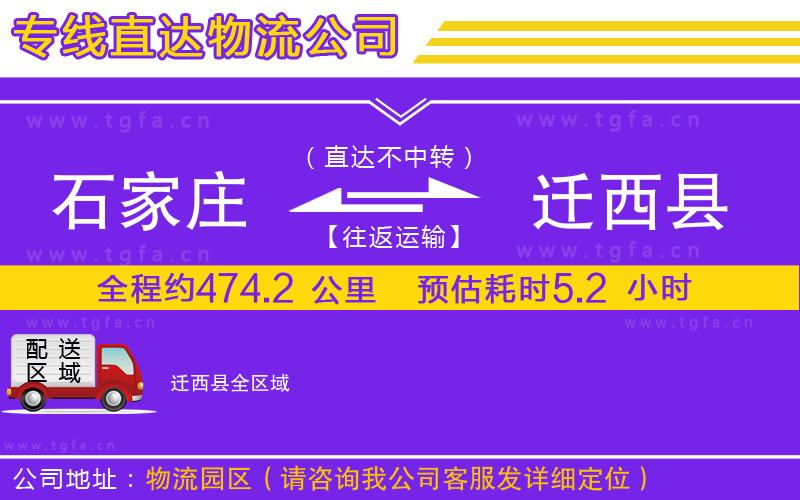 石家莊到遷西縣物流公司