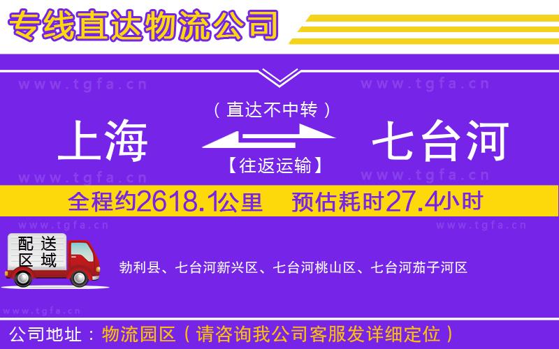 上海到七臺(tái)河物流專線