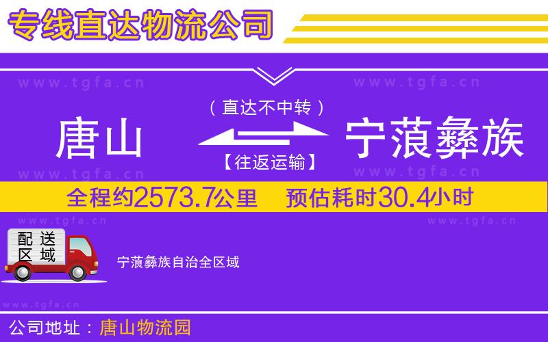 唐山到寧蒗彝族自治貨運公司